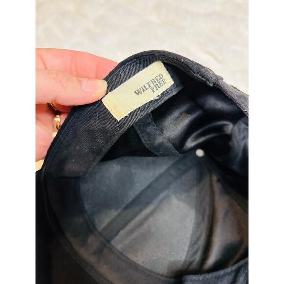 Wildred Free Unisex Black Suede Hat Baseball Cap, Men's / Women's Golf Cap - Picture 5 of 8